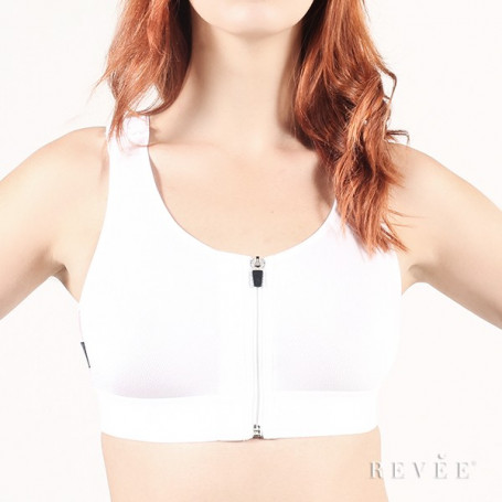 Revée Elodie - Postoperative Compression Bra, Compression Bra after Chest  Op, with Front Opening, Suitable for Breast Enlargement, Reducing